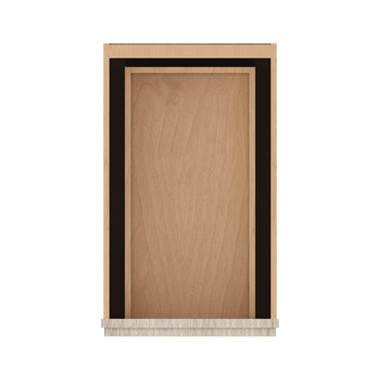 Ivory Elegant Craftsman Shaker DB15 base cabinet – top view, RTA kitchen cabinet