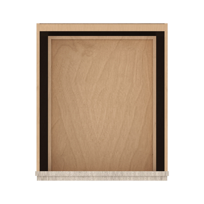Ivory Elegant Craftsman Shaker DB21 base cabinet – top view, RTA kitchen cabinet