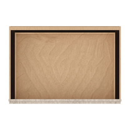 Ivory Elegant Craftsman Shaker DB36 base cabinet – top view, RTA kitchen cabinet