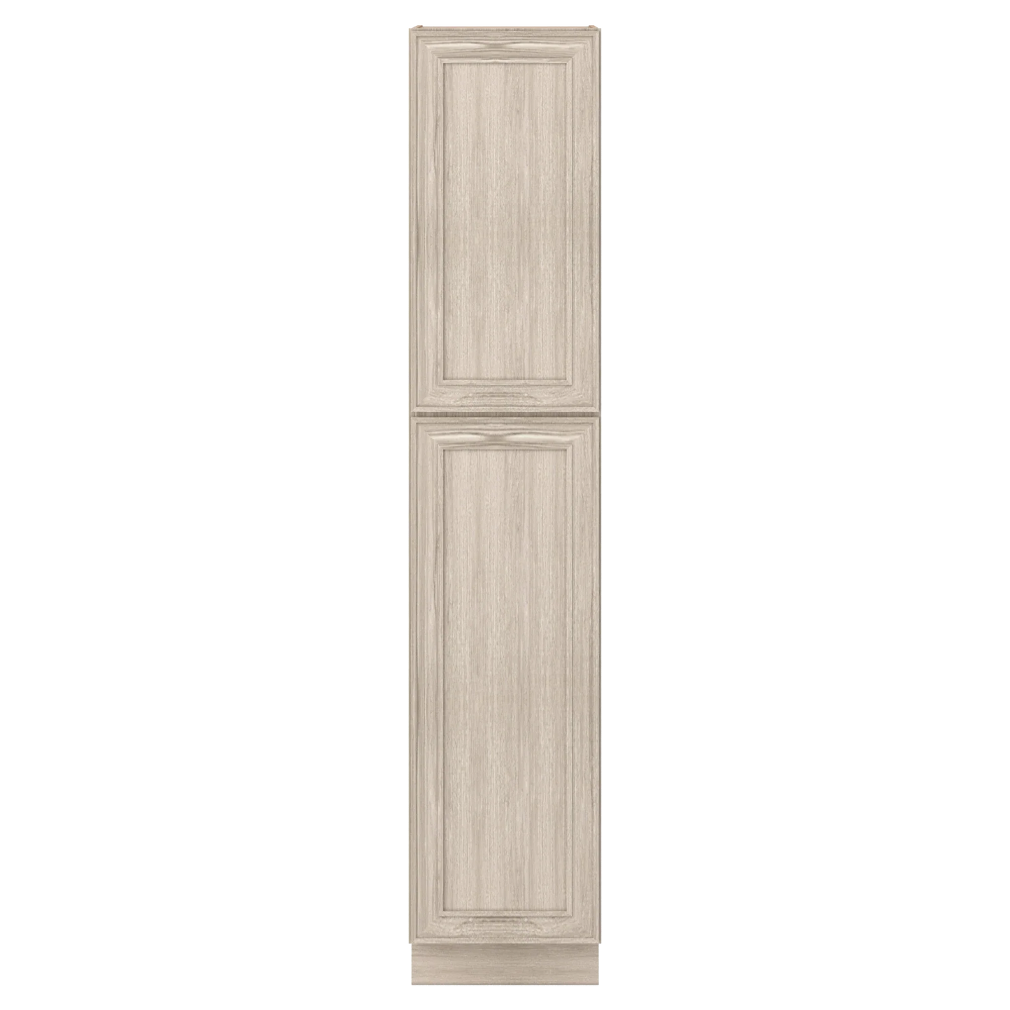 Ivory Elegant Craftsman Shaker PC1890 tall cabinet – close front view, RTA kitchen cabinet