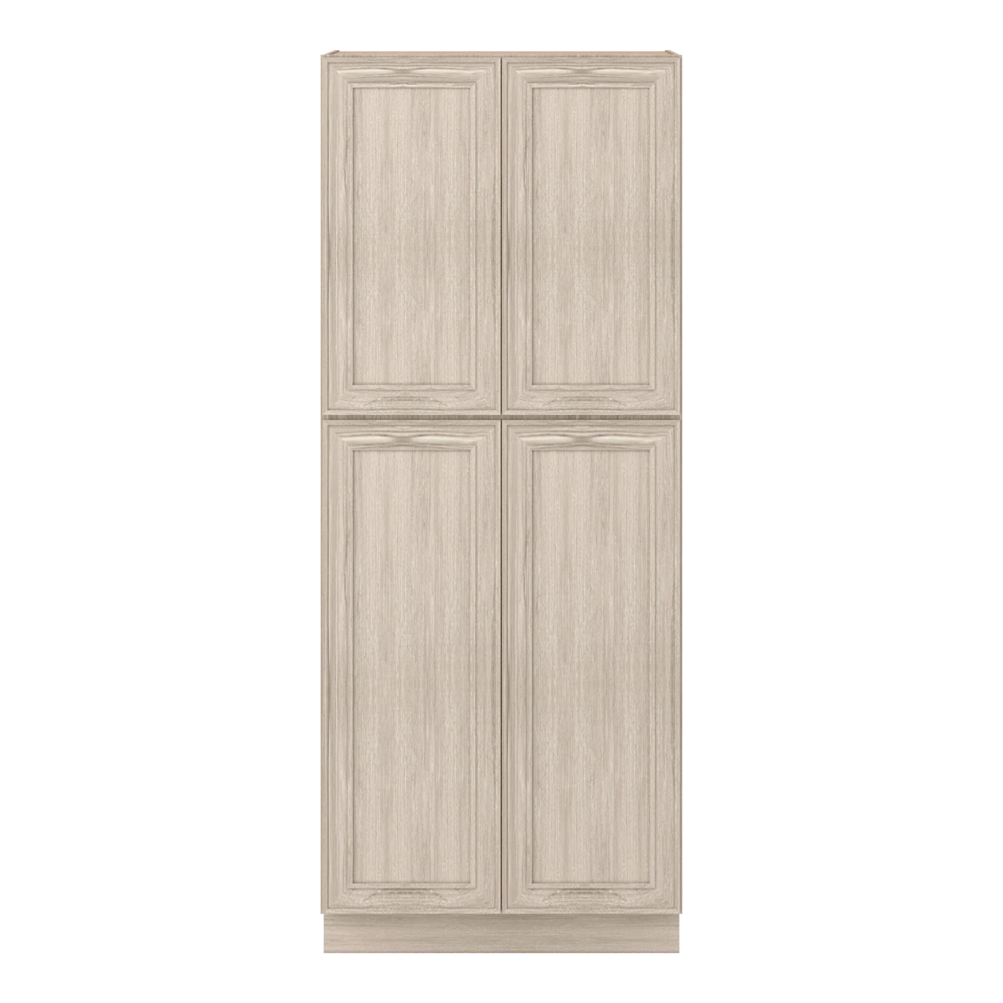 Ivory Elegant Craftsman Shaker PC3690 tall cabinet – close front view, RTA kitchen cabinet