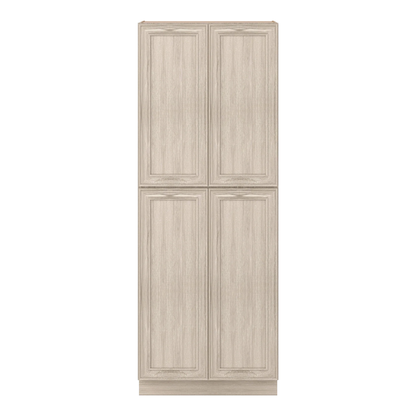 Ivory Elegant Craftsman Shaker PC3696 tall cabinet – close front view, RTA kitchen cabinet