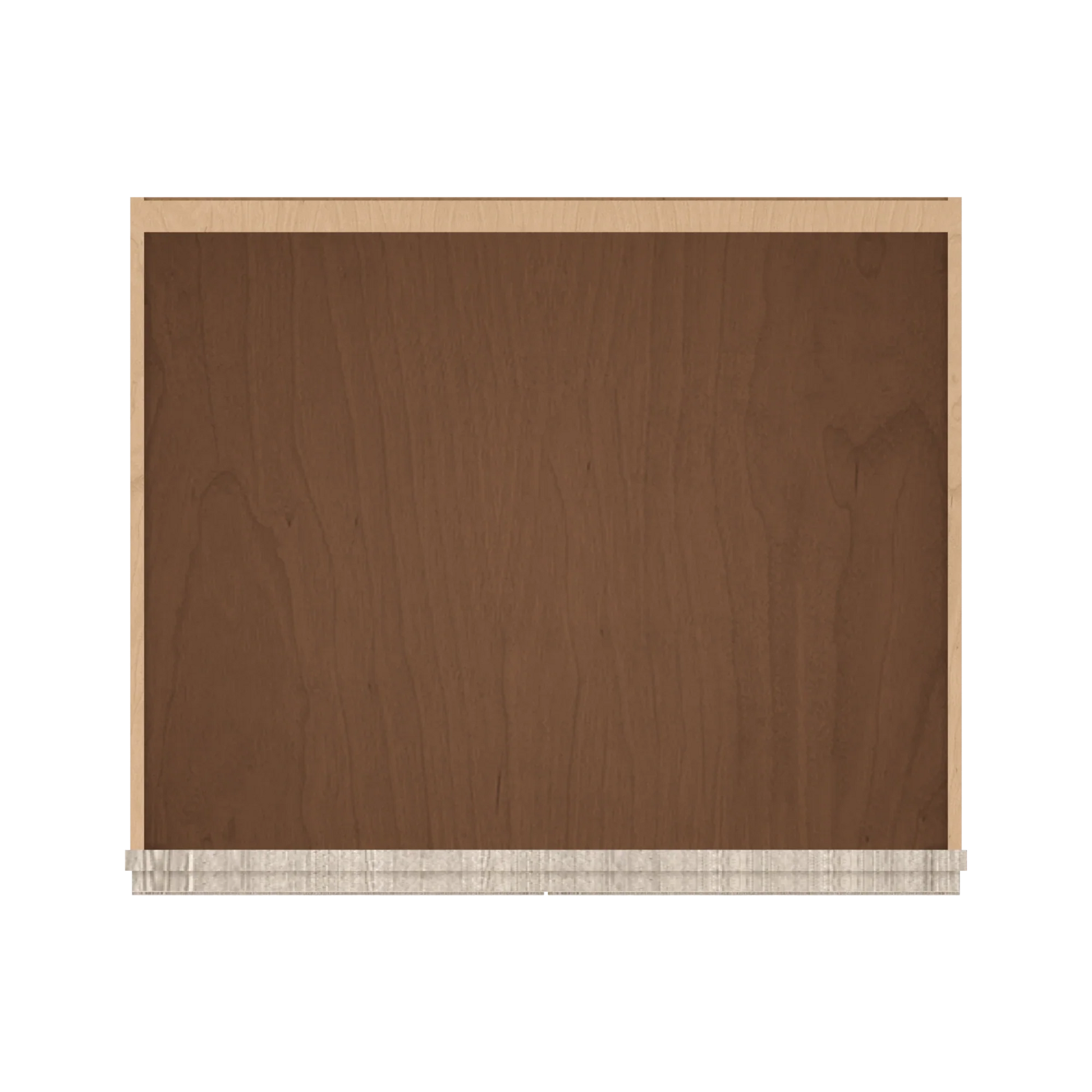 Ivory Elegant Craftsman Shaker SB30 base cabinet – top view, RTA kitchen cabinet