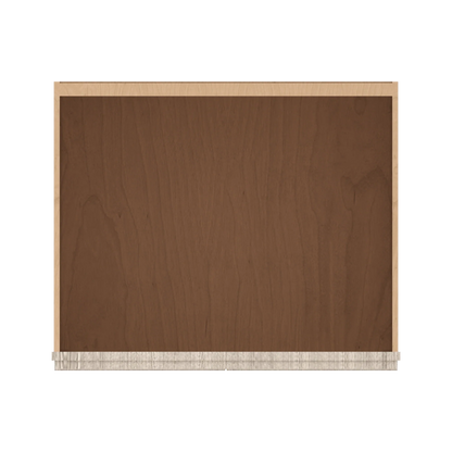 Ivory Elegant Craftsman Shaker SB30 base cabinet – top view, RTA kitchen cabinet
