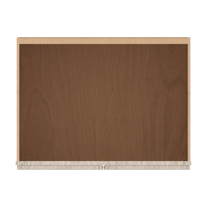 Ivory Elegant Craftsman Shaker SB33 base cabinet – top view, RTA kitchen cabinet