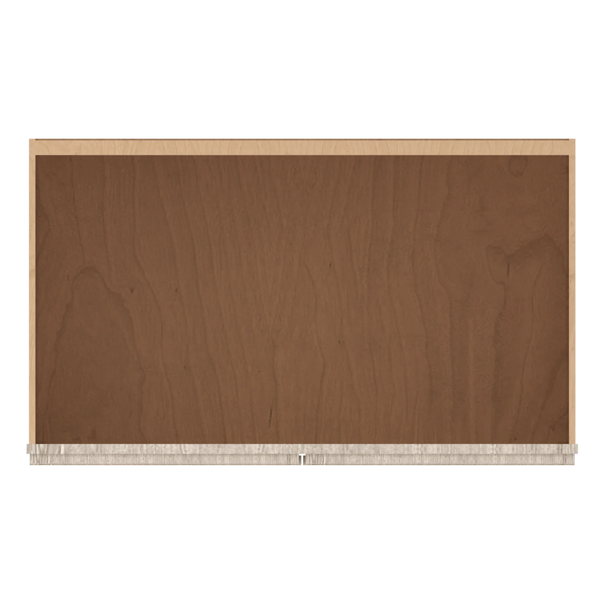 Ivory Elegant Craftsman Shaker SB42 base cabinet – top view, RTA kitchen cabinet