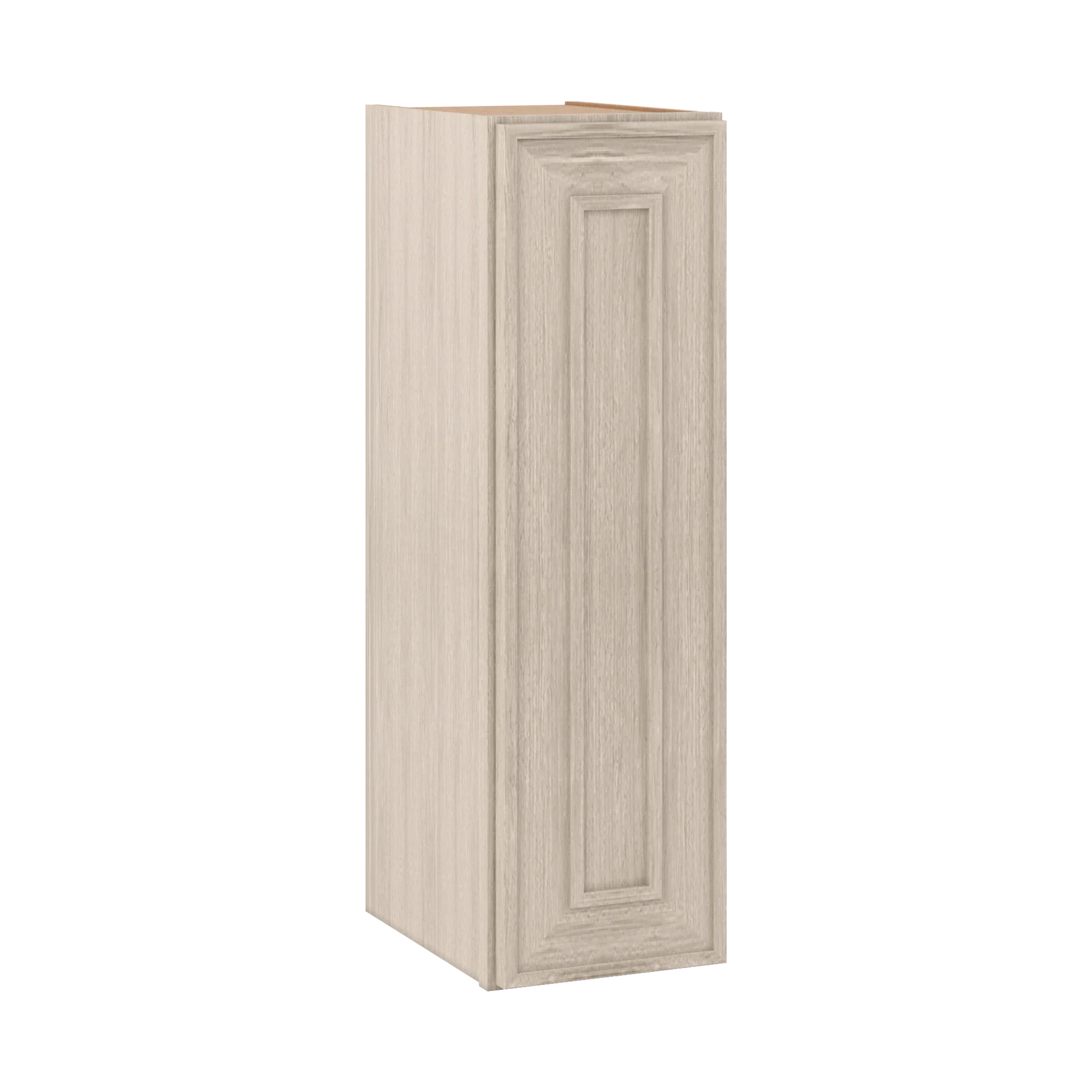 Ivory Elegant Craftsman Shaker W0930 wall cabinet – close angle view, RTA kitchen cabinet
