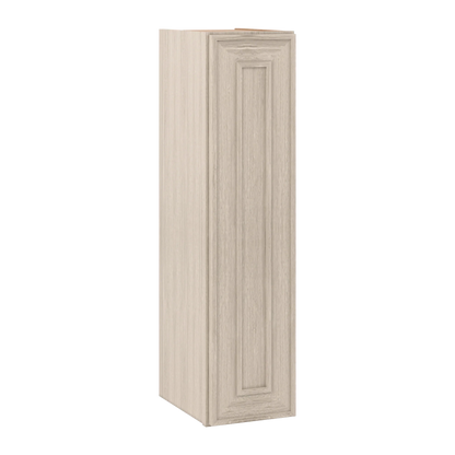 Ivory Elegant Craftsman Shaker W0936 wall cabinet – close angle view, RTA kitchen cabinet