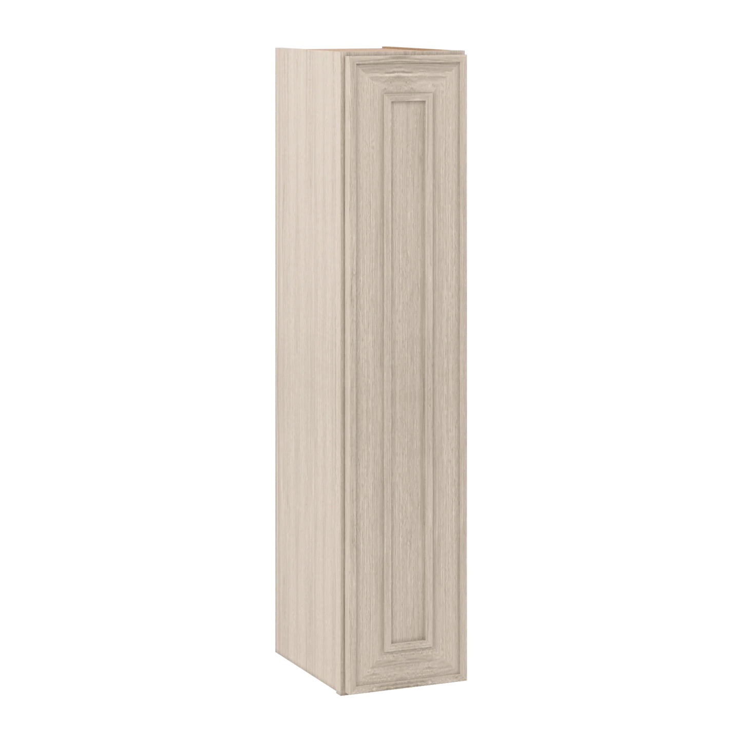 Ivory Elegant Craftsman Shaker W0942 wall cabinet – close angle view, RTA kitchen cabinet