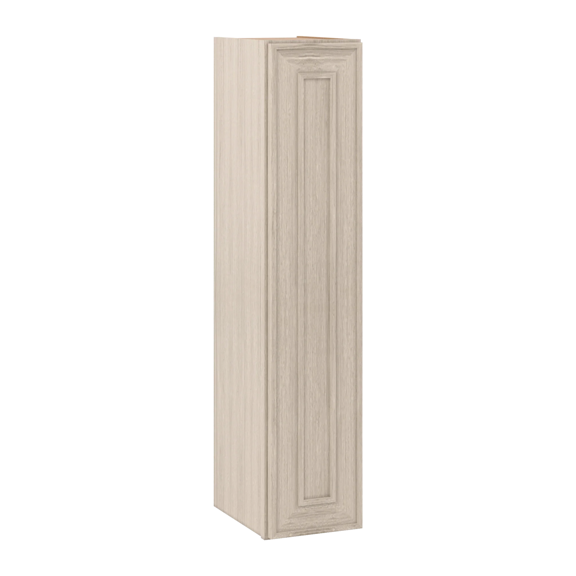 Ivory Elegant Craftsman Shaker W0942 wall cabinet – close angle view, RTA kitchen cabinet