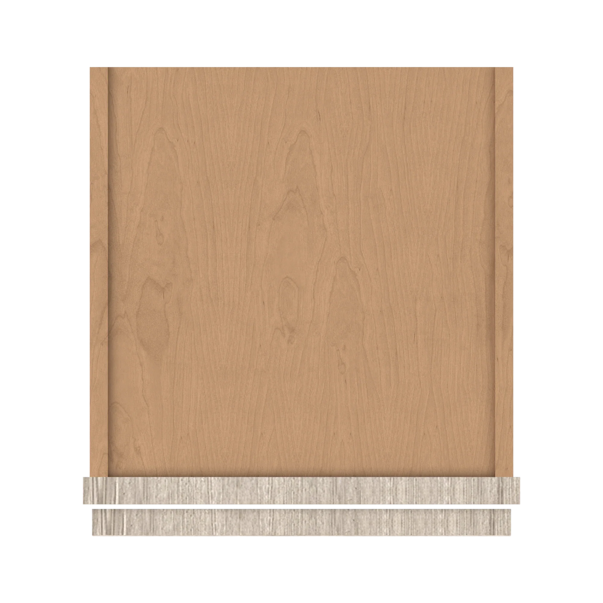 Ivory Elegant Craftsman Shaker W1212GD wall cabinet – top view, RTA kitchen cabinet