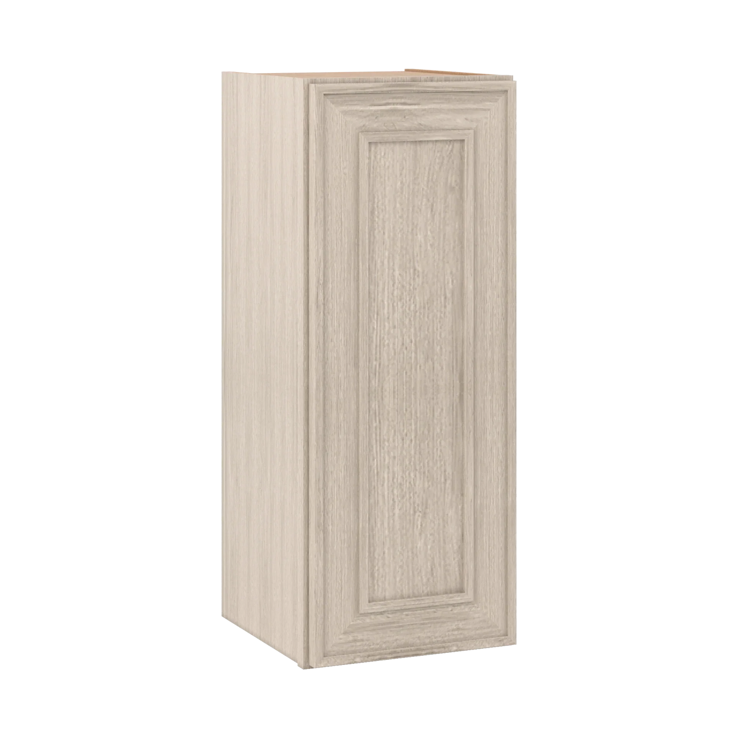 Ivory Elegant Craftsman Shaker W1230 wall cabinet – close angle view, RTA kitchen cabinet