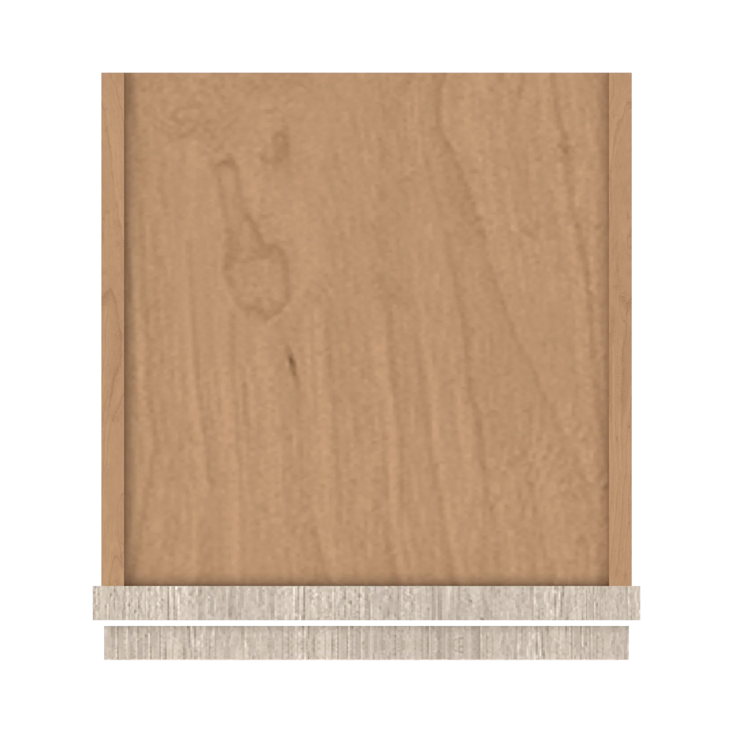 Ivory Elegant Craftsman Shaker W1230 wall cabinet – top view, RTA kitchen cabinet