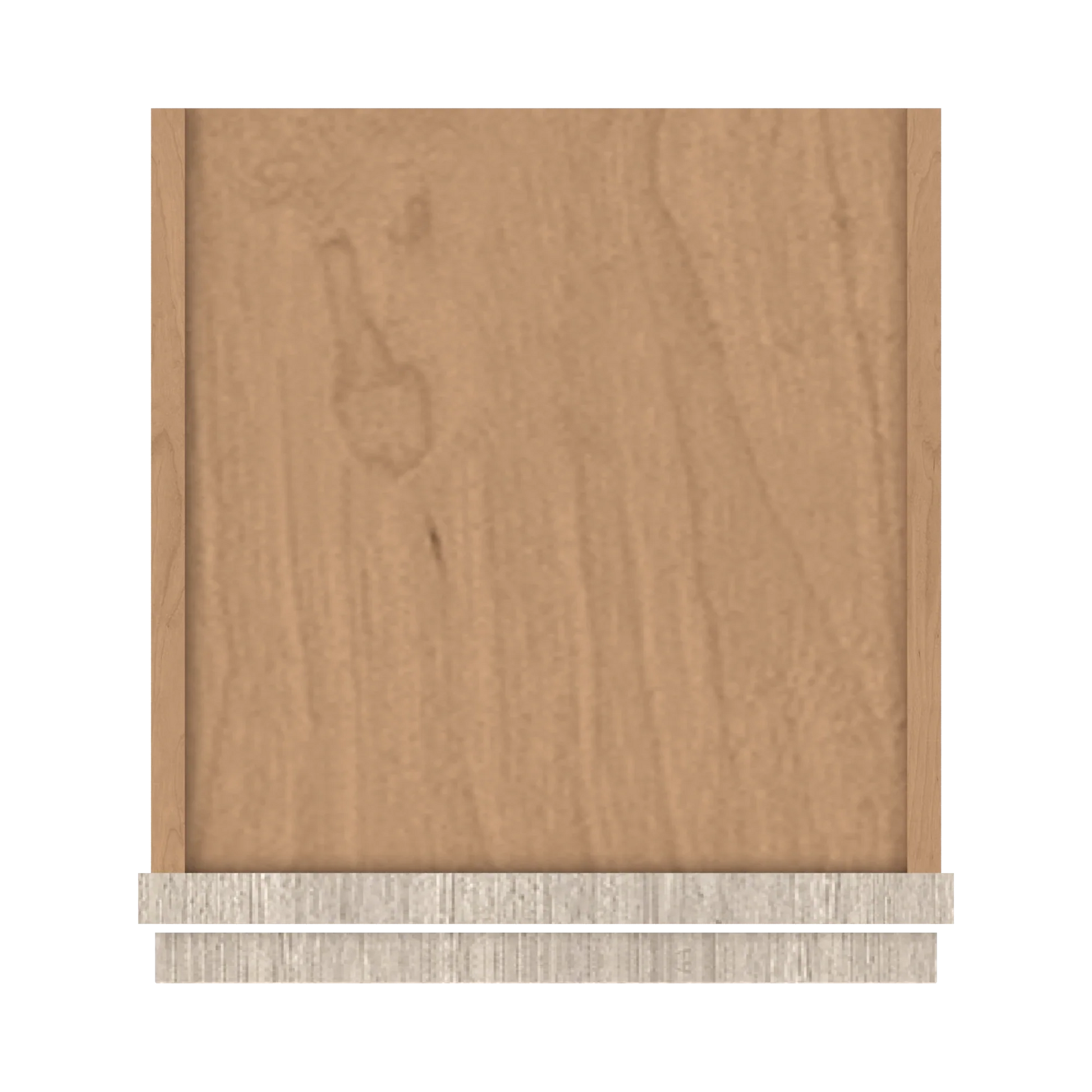 Ivory Elegant Craftsman Shaker W1230 wall cabinet – top view, RTA kitchen cabinet