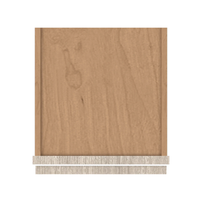 Ivory Elegant Craftsman Shaker W1236 wall cabinet – top view, RTA kitchen cabinet
