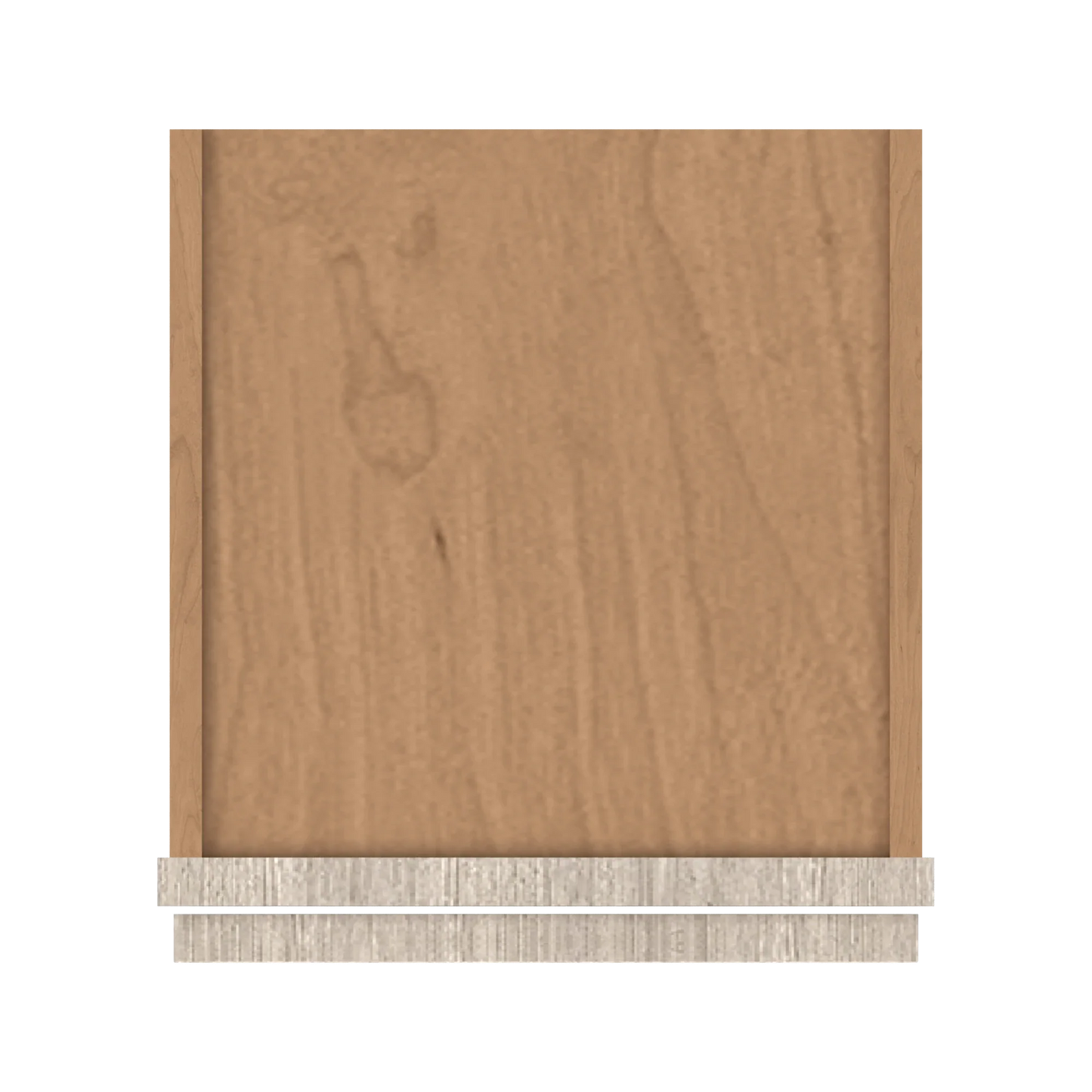 Ivory Elegant Craftsman Shaker W1242 wall cabinet – top view, RTA kitchen cabinet