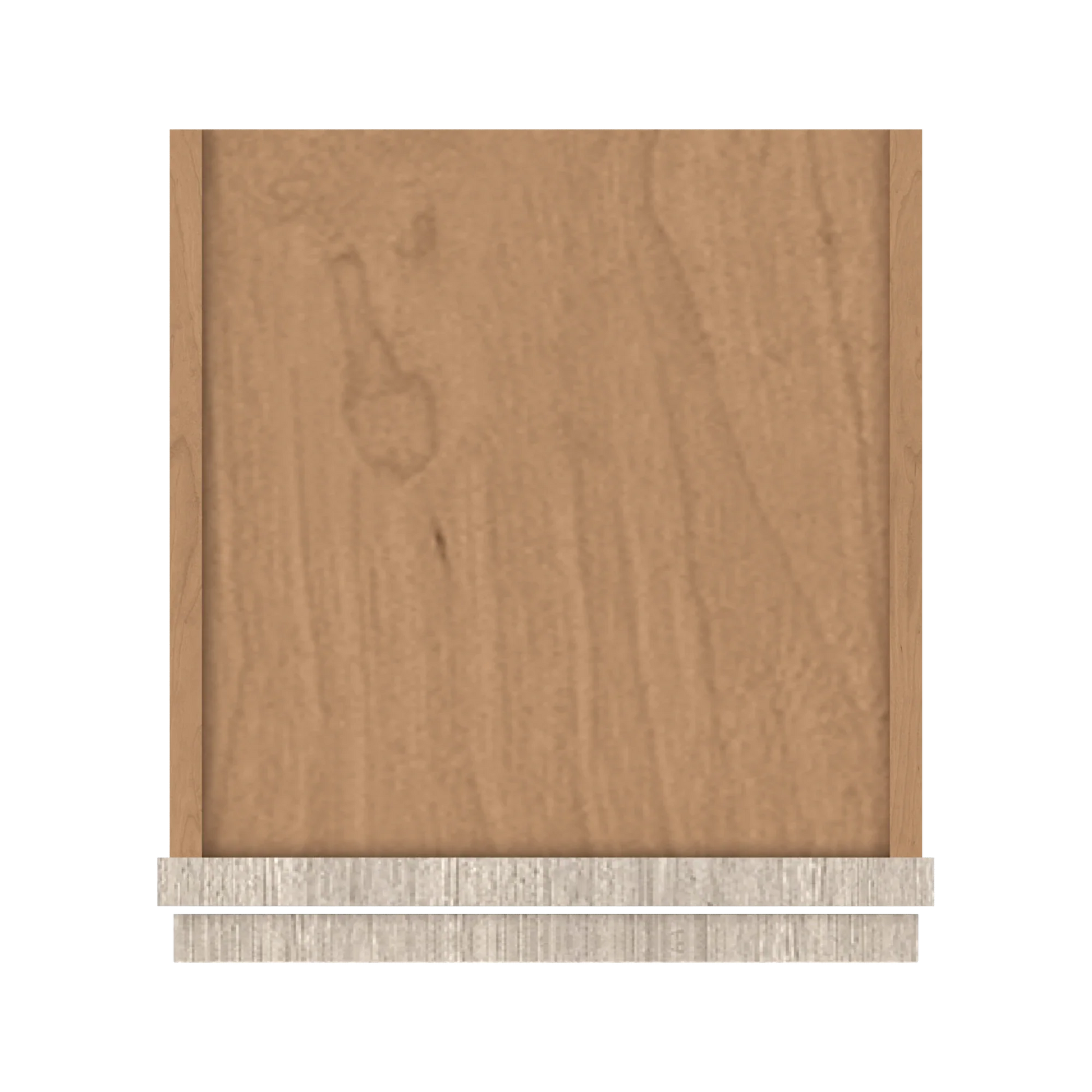 Ivory Elegant Craftsman Shaker W1242 wall cabinet – top view, RTA kitchen cabinet
