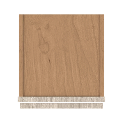 Ivory Elegant Craftsman Shaker W1242 wall cabinet – top view, RTA kitchen cabinet