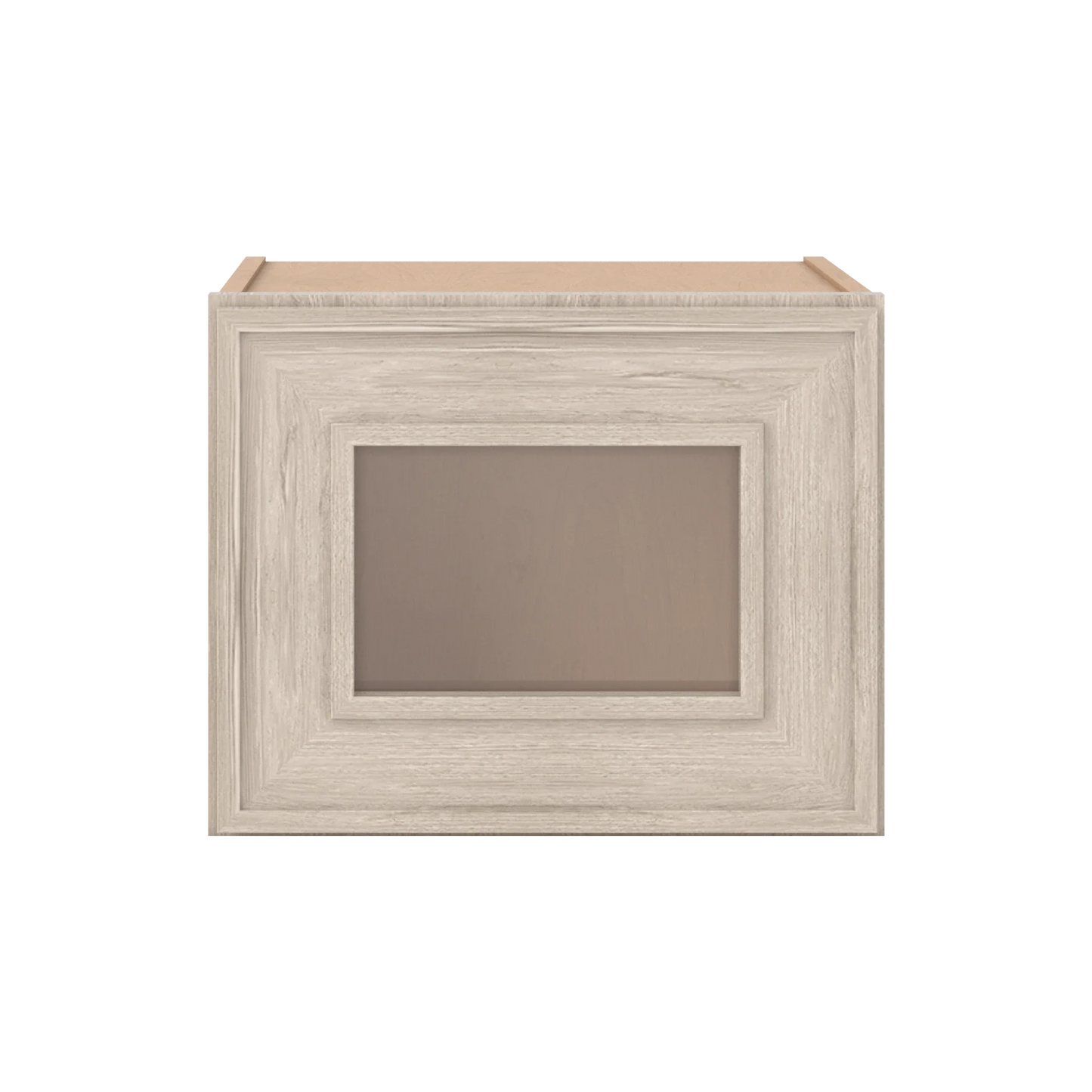 Ivory Elegant Craftsman Shaker W1512GD wall cabinet – close front view, RTA kitchen cabinet