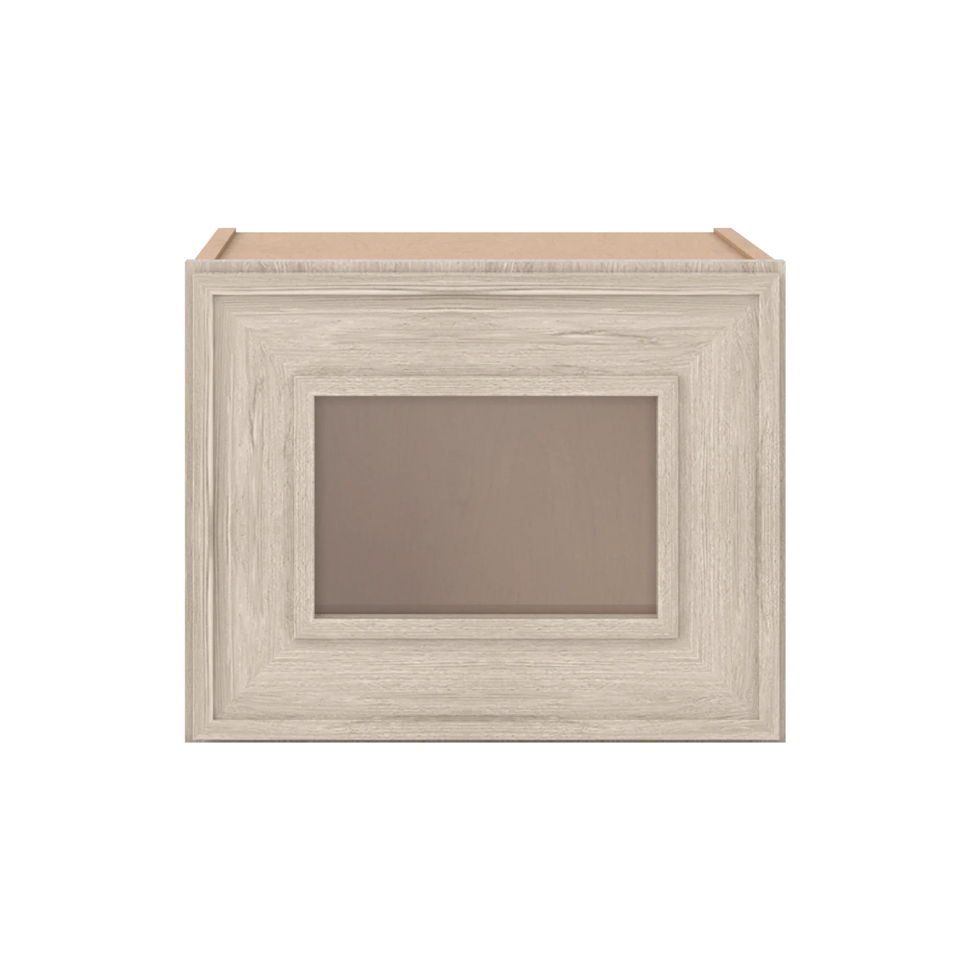 Ivory Elegant Craftsman Shaker W1512GD wall cabinet – close front view, RTA kitchen cabinet