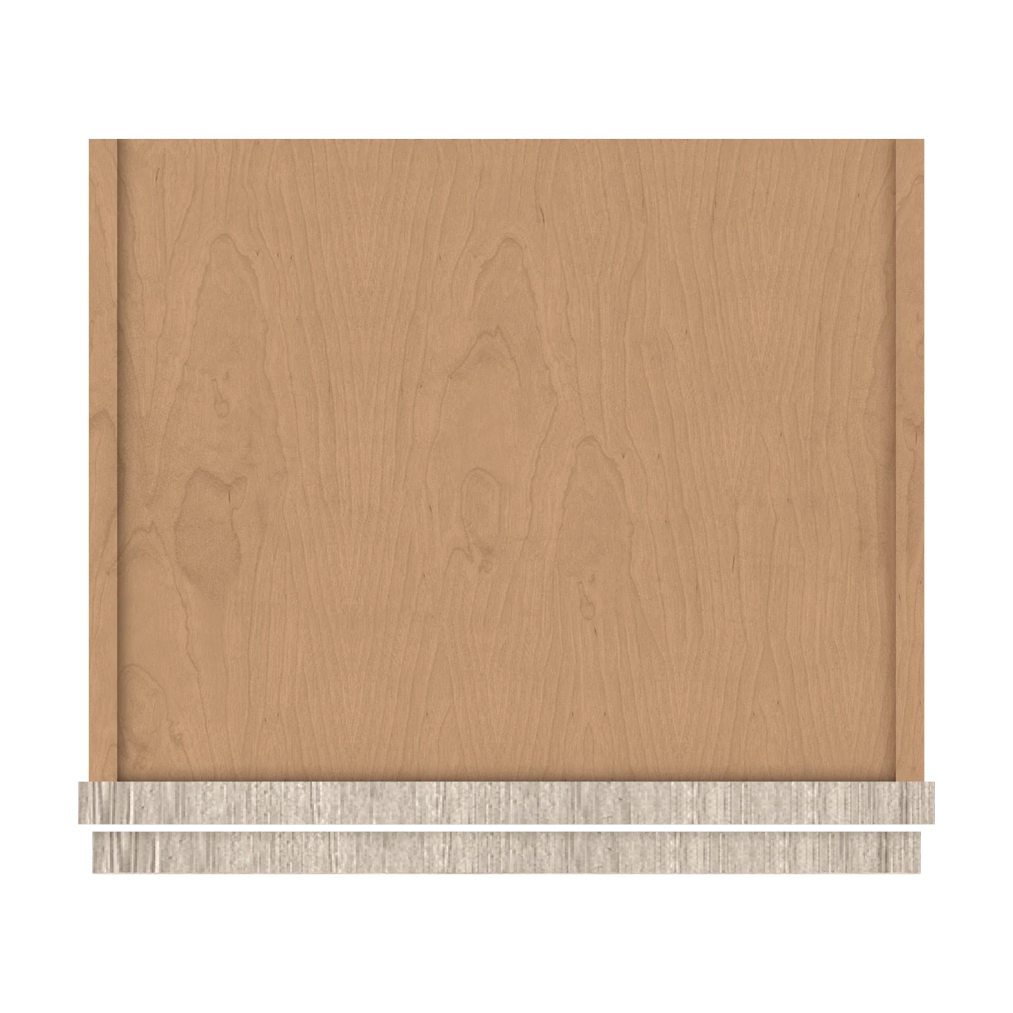 Ivory Elegant Craftsman Shaker W1512GD wall cabinet – top view, RTA kitchen cabinet