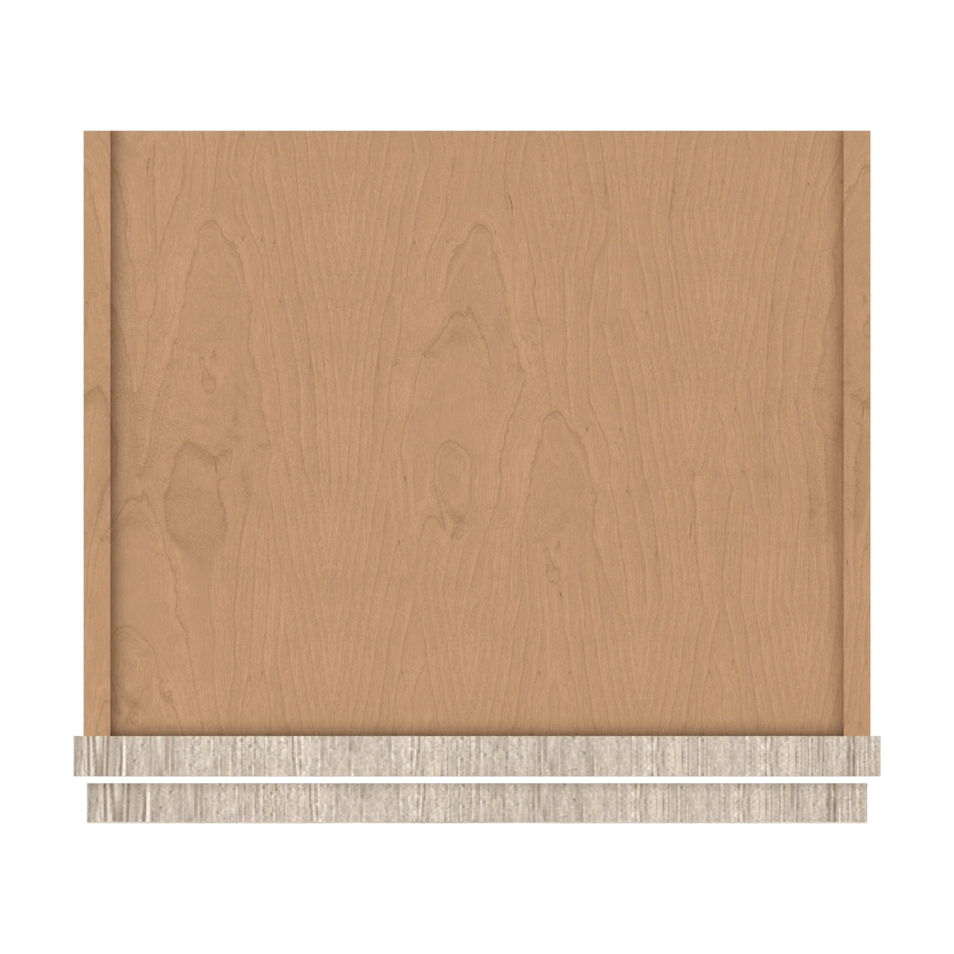 Ivory Elegant Craftsman Shaker W1512GD wall cabinet – top view, RTA kitchen cabinet