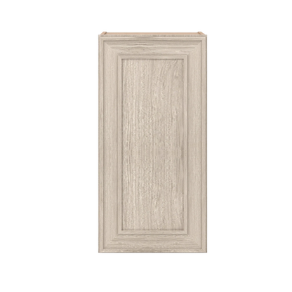 Ivory Elegant Craftsman Shaker W1530 wall cabinet – close front view, RTA kitchen cabinet