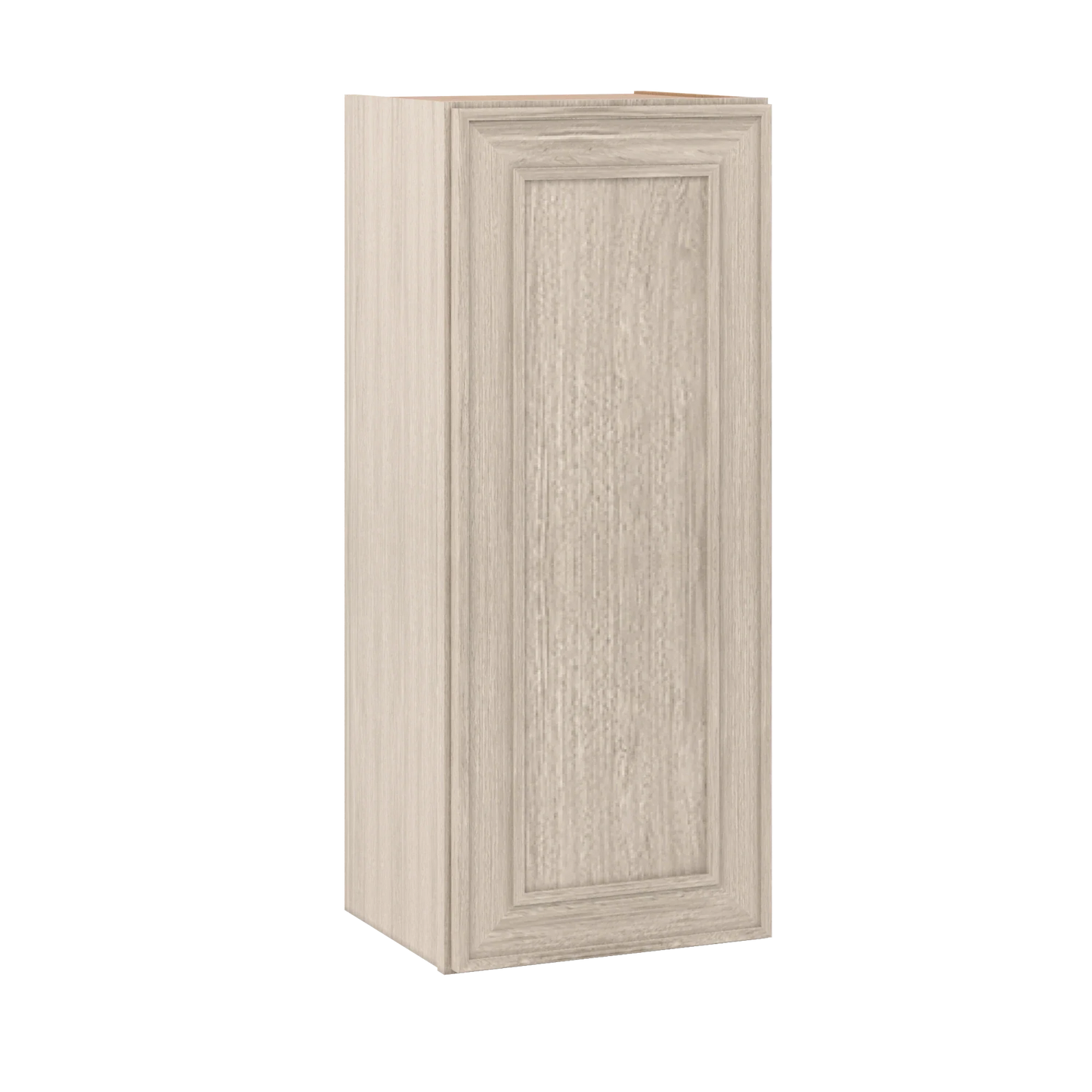 Ivory Elegant Craftsman Shaker W1536 wall cabinet – close angle view, RTA kitchen cabinet