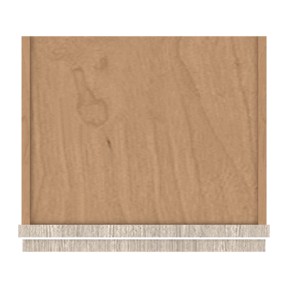 Ivory Elegant Craftsman Shaker W1536 wall cabinet – top view, RTA kitchen cabinet