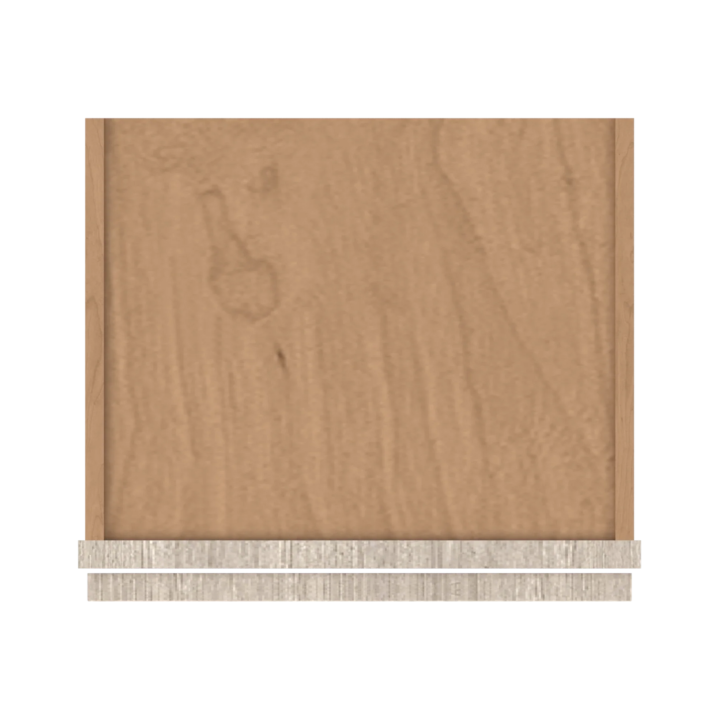Ivory Elegant Craftsman Shaker W1542 wall cabinet – top view, RTA kitchen cabinet