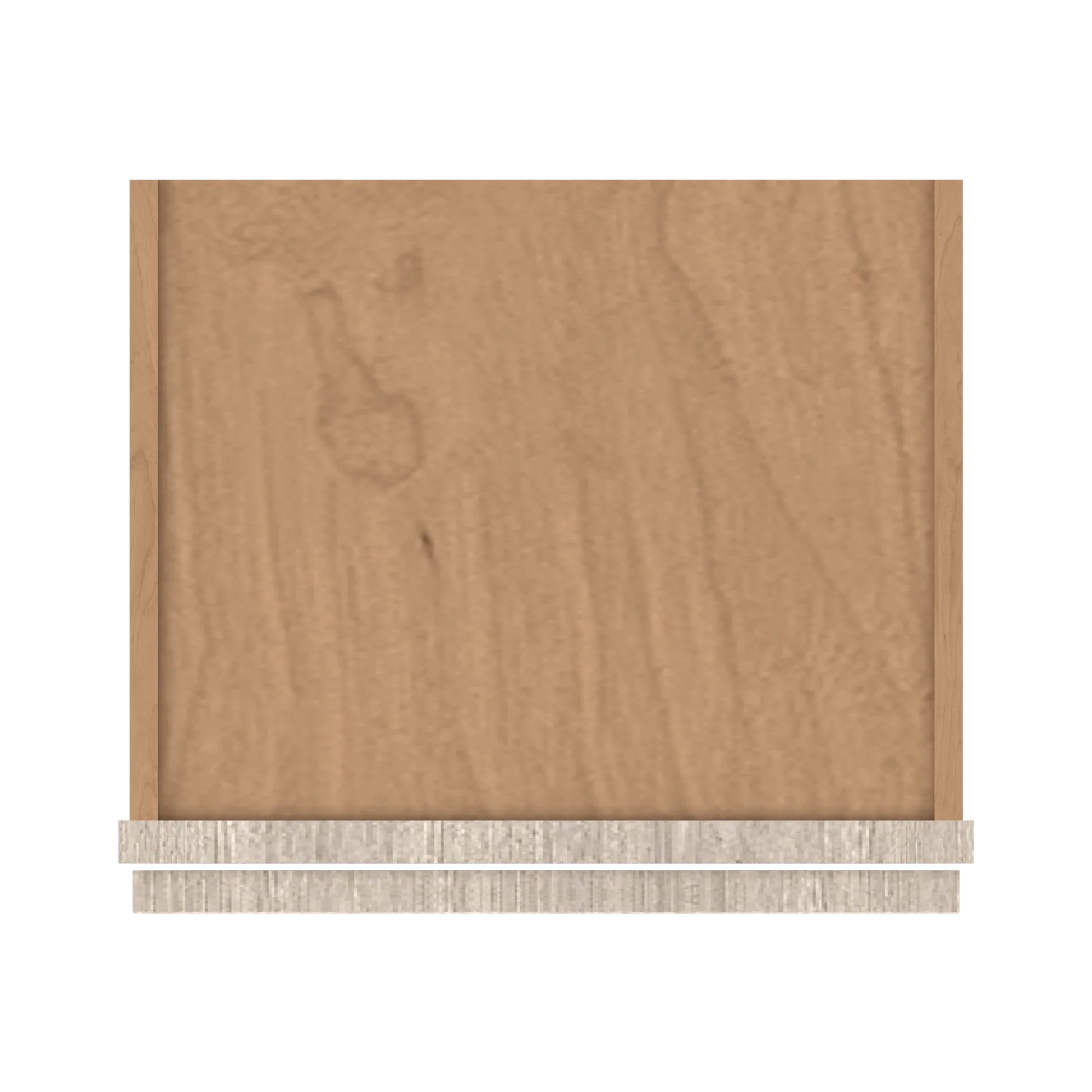 Ivory Elegant Craftsman Shaker W1542 wall cabinet – top view, RTA kitchen cabinet