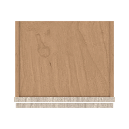 Ivory Elegant Craftsman Shaker W1542 wall cabinet – top view, RTA kitchen cabinet