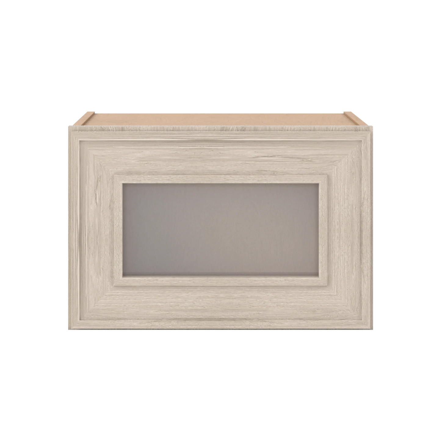 Ivory Elegant Craftsman Shaker W1812GD wall cabinet – close front view, RTA kitchen cabinet
