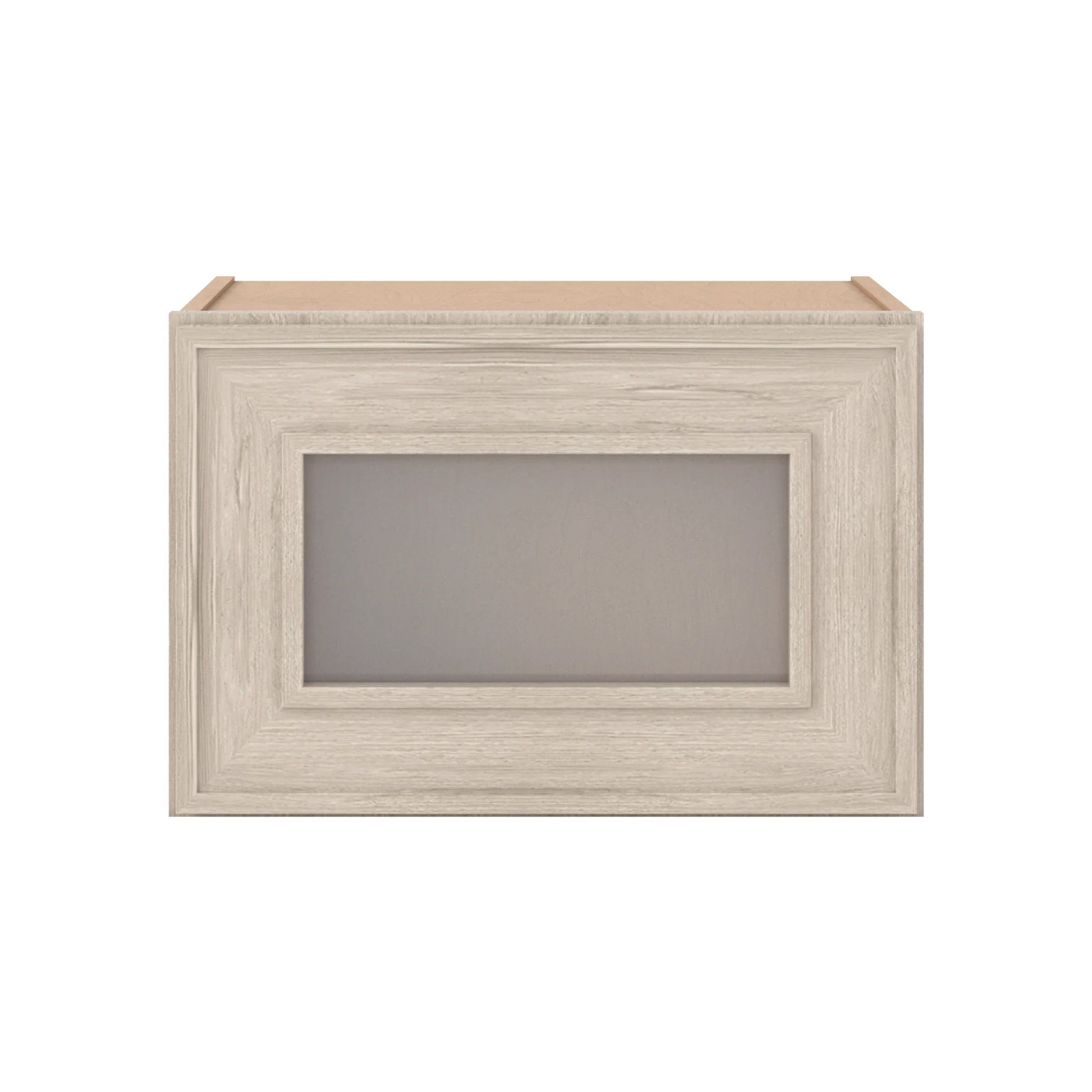 Ivory Elegant Craftsman Shaker W1812GD wall cabinet – close front view, RTA kitchen cabinet