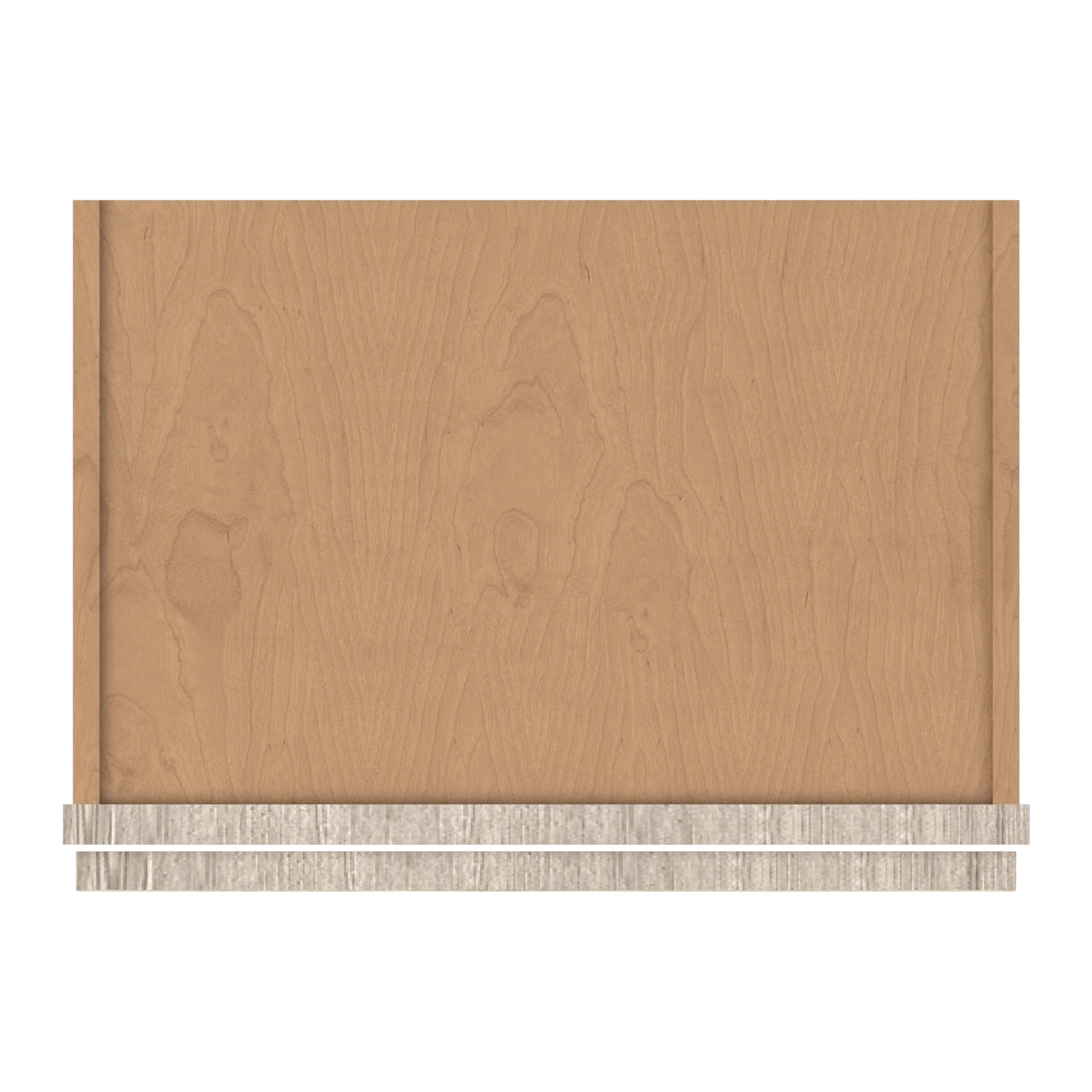 Ivory Elegant Craftsman Shaker W1812GD wall cabinet – top view, RTA kitchen cabinet