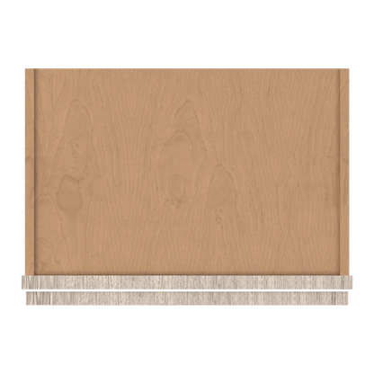 Ivory Elegant Craftsman Shaker W1812GD wall cabinet – top view, RTA kitchen cabinet