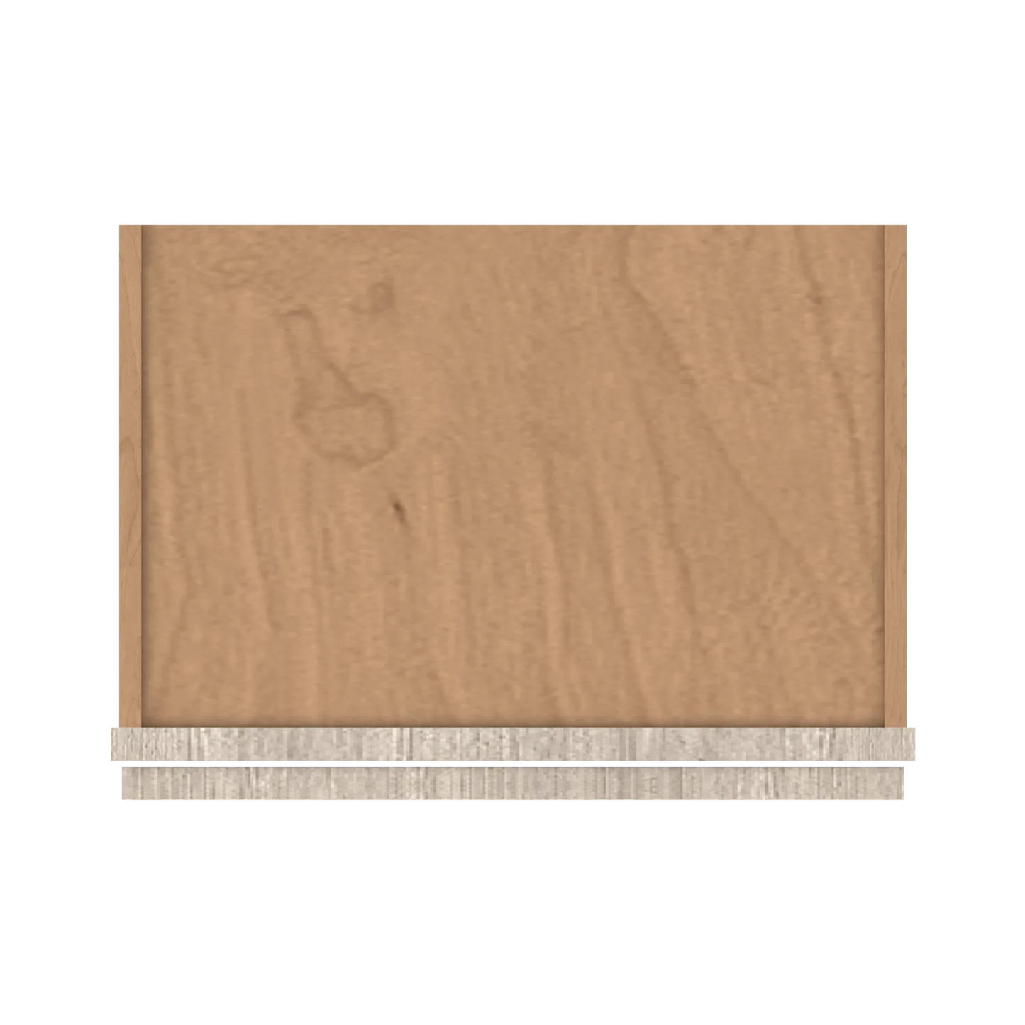 Ivory Elegant Craftsman Shaker W1830 wall cabinet – top view, RTA kitchen cabinet