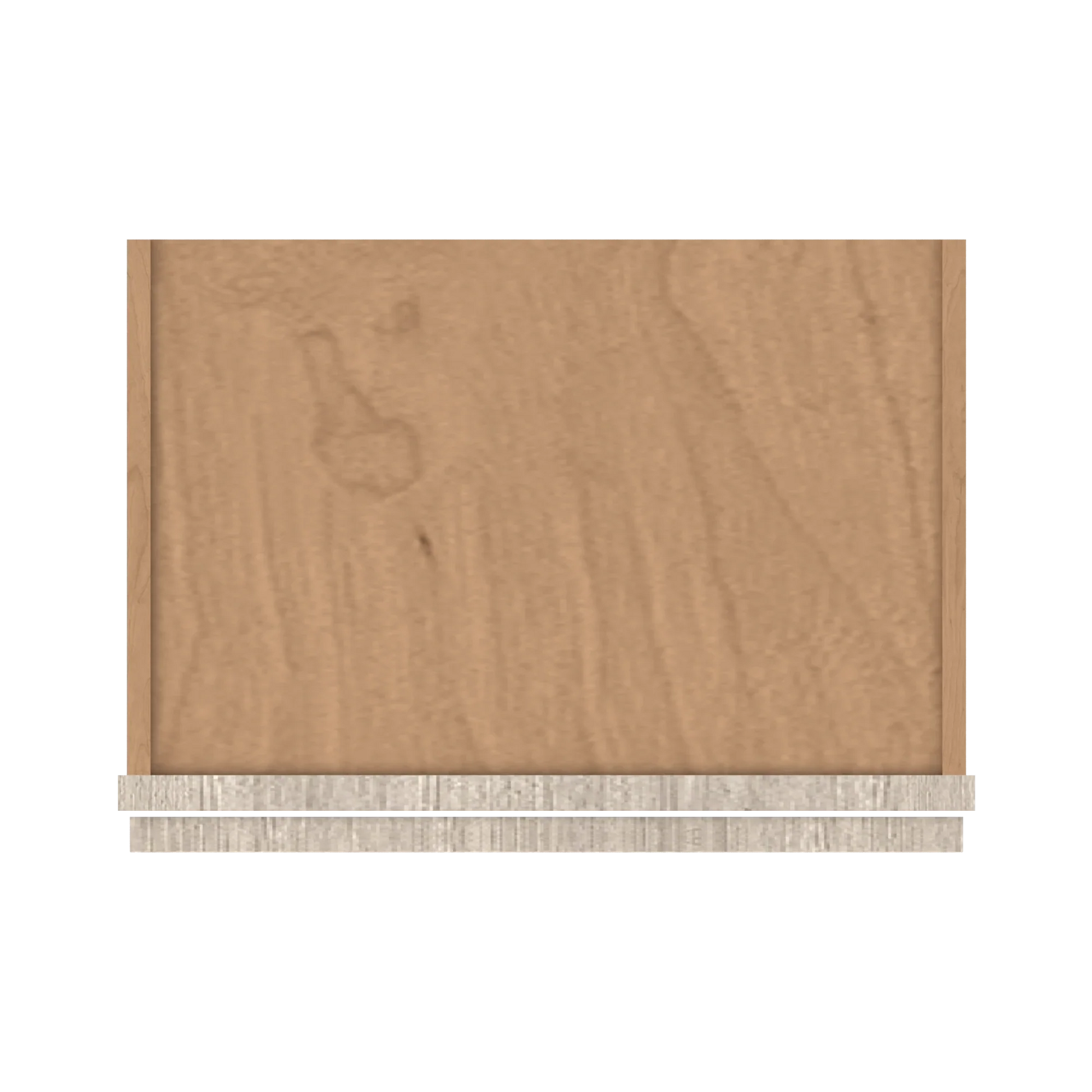 Ivory Elegant Craftsman Shaker W1830 wall cabinet – top view, RTA kitchen cabinet