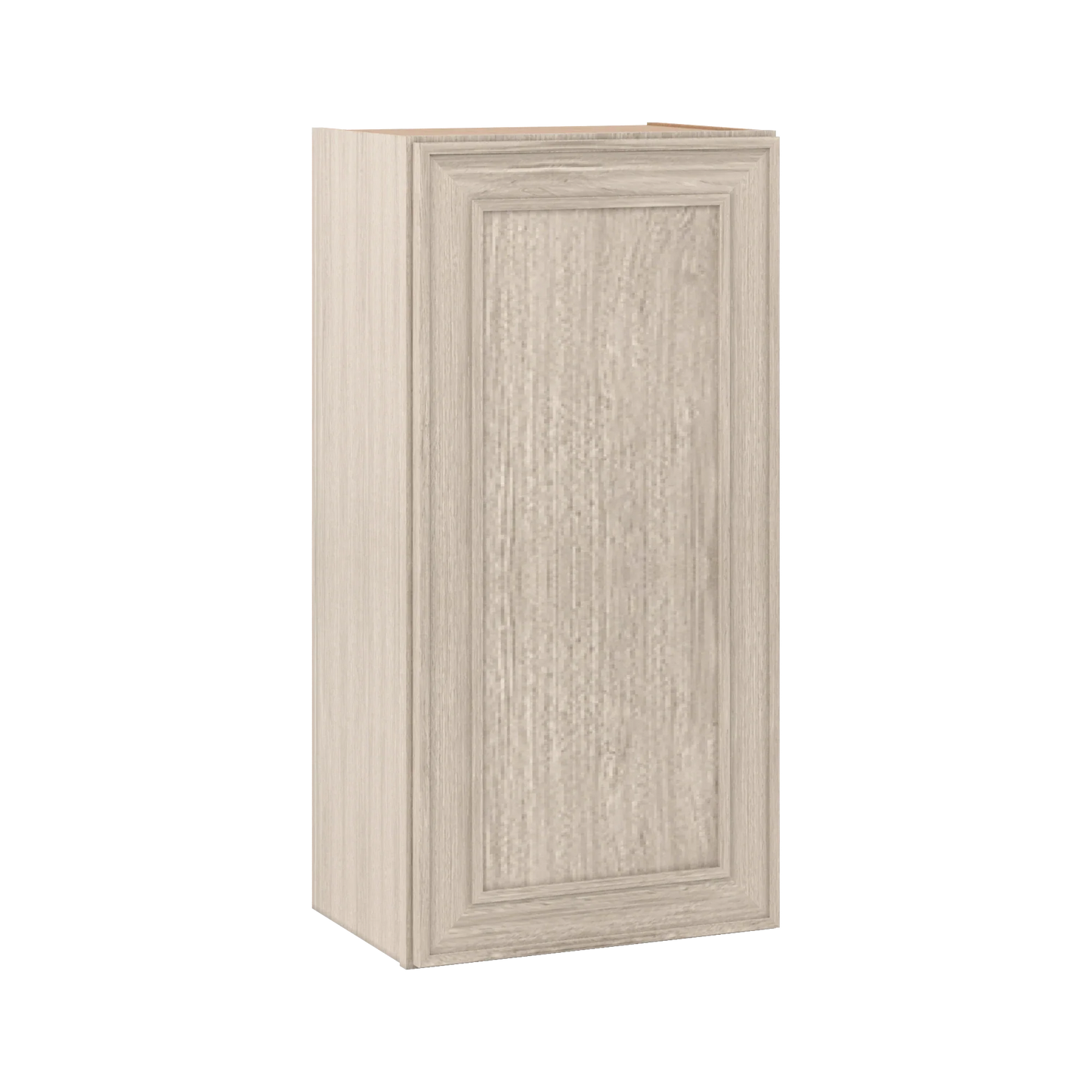 Ivory Elegant Craftsman Shaker W1836 wall cabinet – close angle view, RTA kitchen cabinet