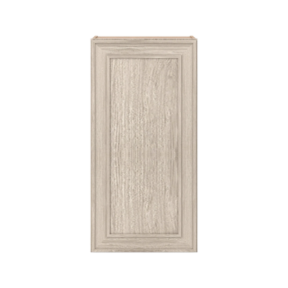 Ivory Elegant Craftsman Shaker W1836 wall cabinet – close front view, RTA kitchen cabinet