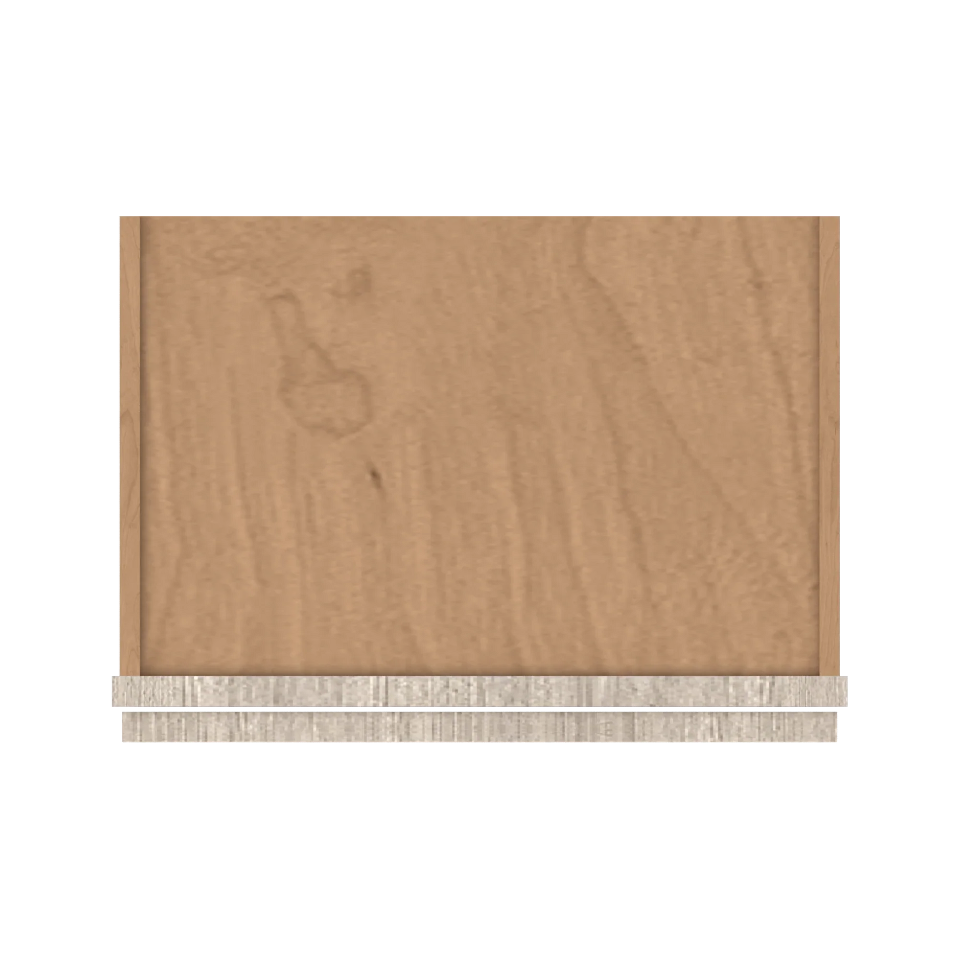 Ivory Elegant Craftsman Shaker W1836 wall cabinet – top view, RTA kitchen cabinet