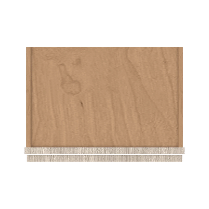 Ivory Elegant Craftsman Shaker W1836 wall cabinet – top view, RTA kitchen cabinet