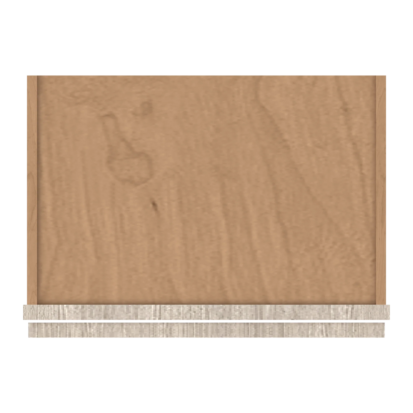 Ivory Elegant Craftsman Shaker W1842 wall cabinet – top view, RTA kitchen cabinet