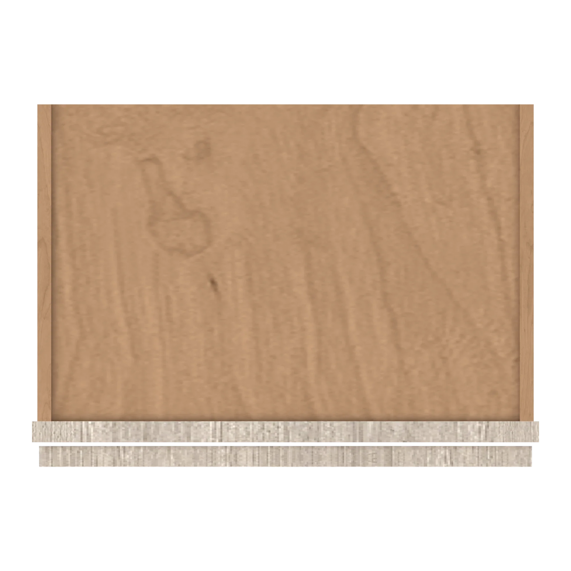 Ivory Elegant Craftsman Shaker W1842 wall cabinet – top view, RTA kitchen cabinet