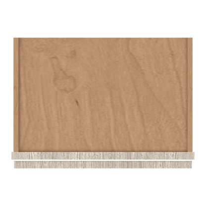 Ivory Elegant Craftsman Shaker W1842 wall cabinet – top view, RTA kitchen cabinet