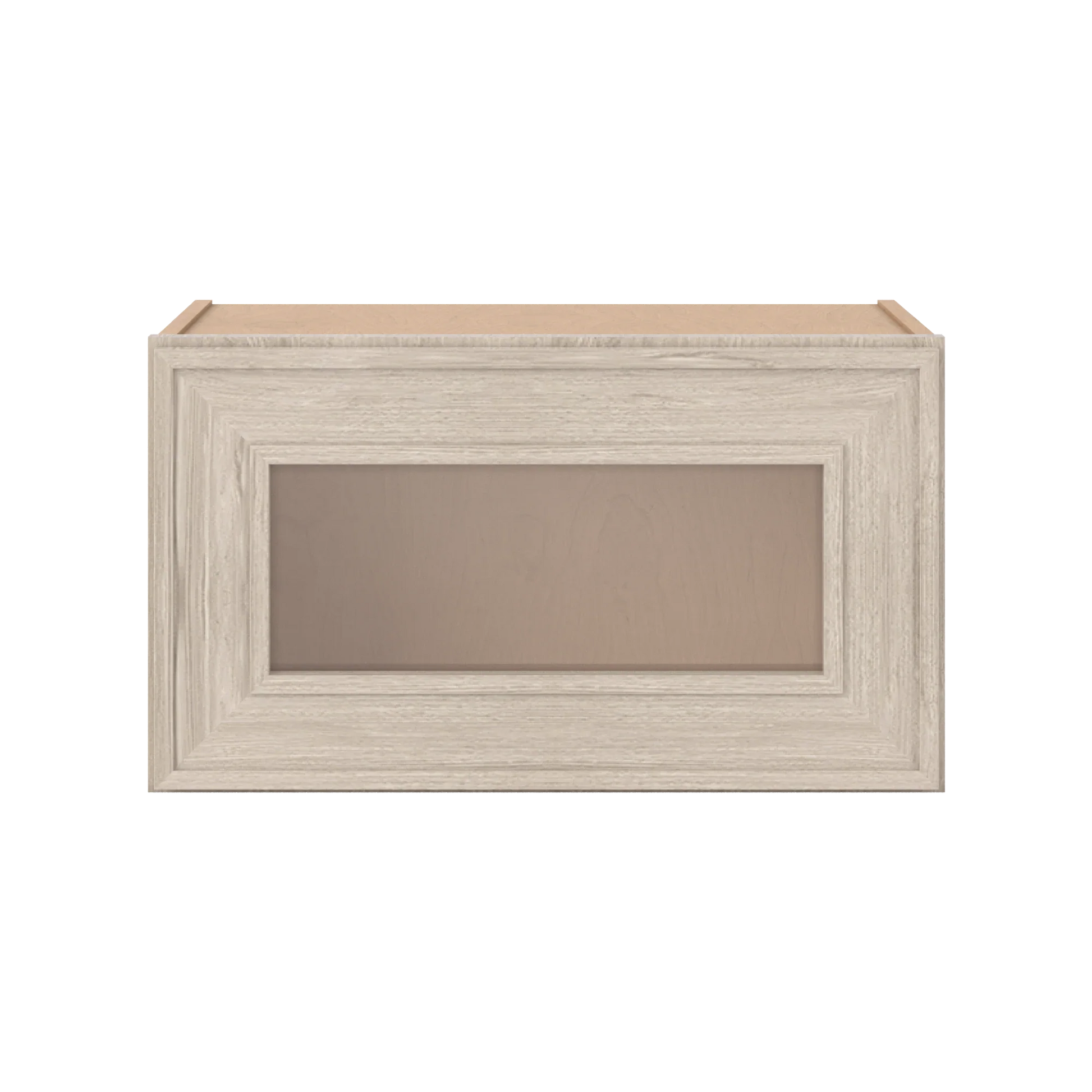 Ivory Elegant Craftsman Shaker W2112GD wall cabinet – close front view, RTA kitchen cabinet