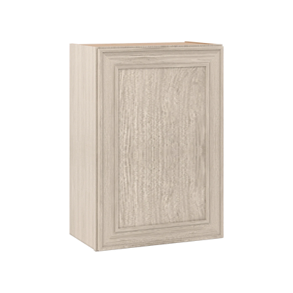 Ivory Elegant Craftsman Shaker W2130 wall cabinet – close angle view, RTA kitchen cabinet