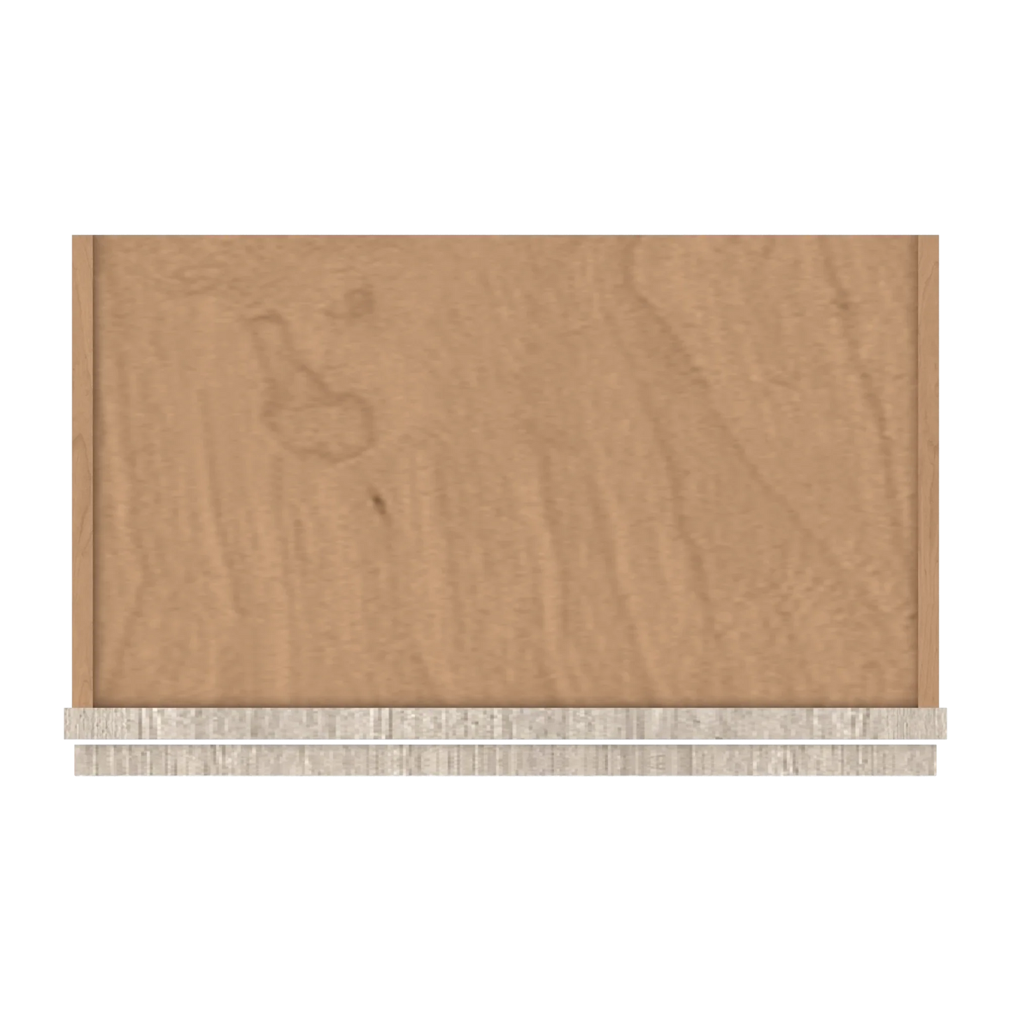 Ivory Elegant Craftsman Shaker W2130 wall cabinet – top view, RTA kitchen cabinet