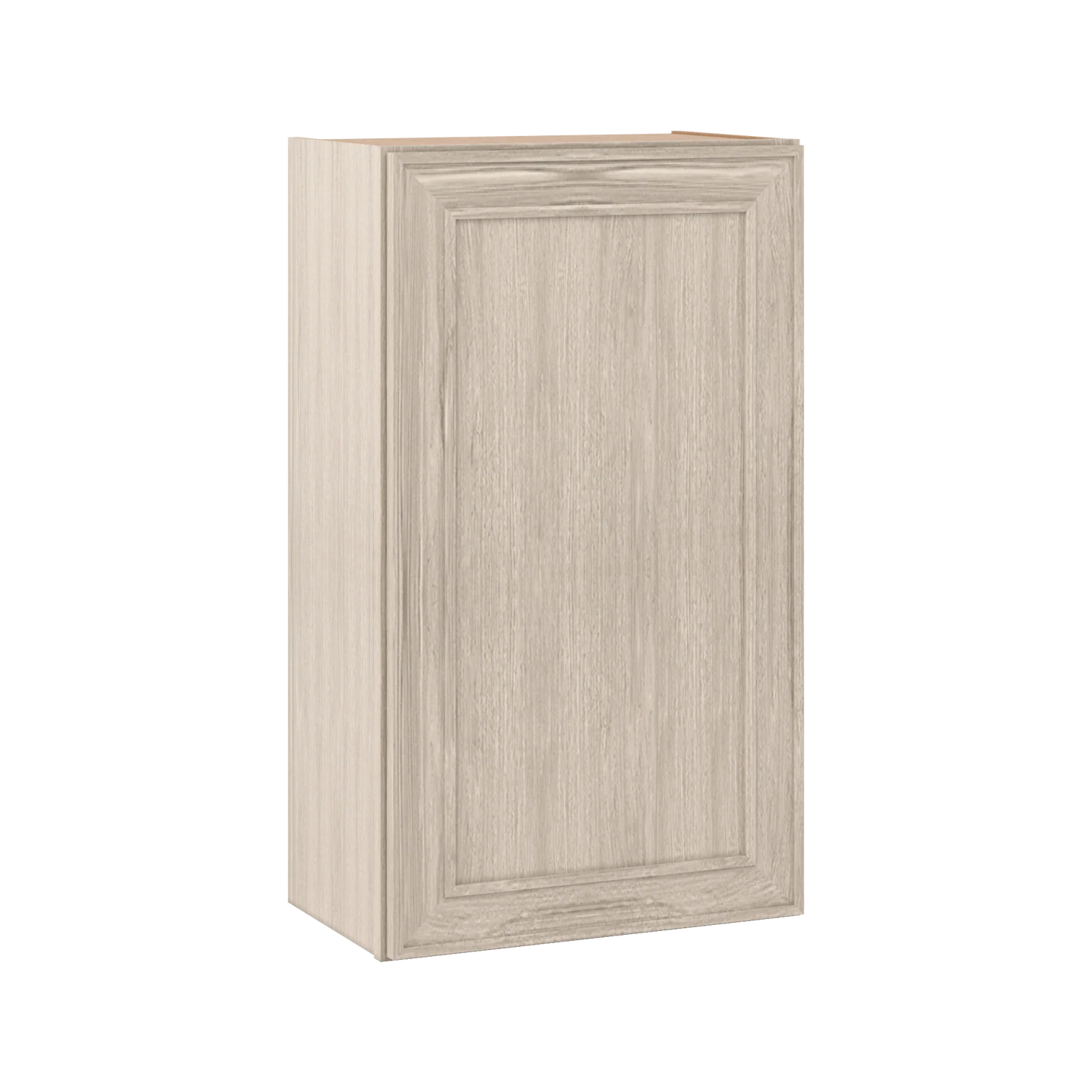 Ivory Elegant Craftsman Shaker W2136 wall cabinet – close angle view, RTA kitchen cabinet