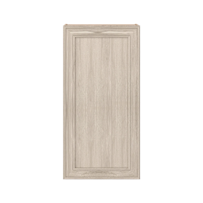 Ivory Elegant Craftsman Shaker W2142 wall cabinet – close front view, RTA kitchen cabinet
